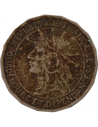 GUADELOUPE - 50 CENTIMES 1921