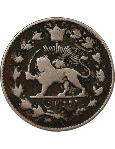 Iran 2000 dinars Argent 1328 (1910)