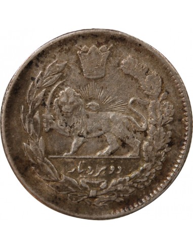 Iran 2000 Dinars Argent 1343 (1924-1925)