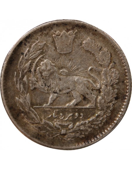 Iran 2000 Dinars Argent 1343 (1924-1925)