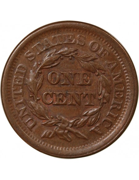 USA 1 cent Cuivre 1851 Philadelphie