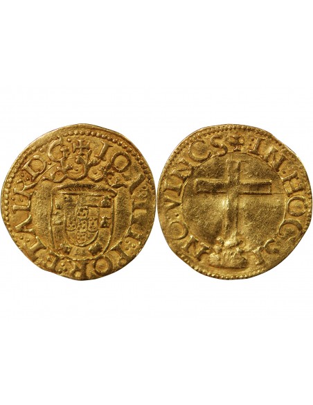 PORTUGAL, JEAN III - CRUZADE OR LISBONNE 1521 / 1557