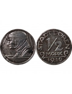 Allemagne 01-févr mark Fer 1919 Düren 2