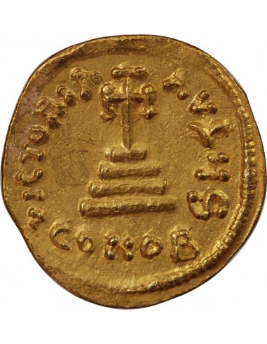 HERACLIUS & HERACLIUS CONSTANTIN - SOLIDUS OR 629 / 632 CONSTANTINOPLE
