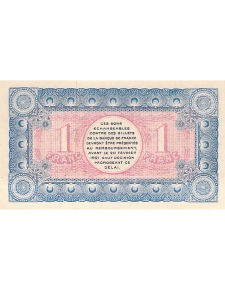CHAMBRE DE COMMERCE, CHAMBERY - 1 FRANC