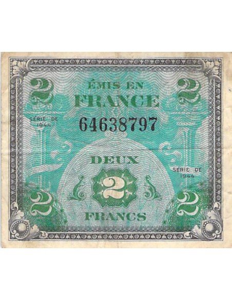 2 francs 1944