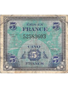 5 francs 1944