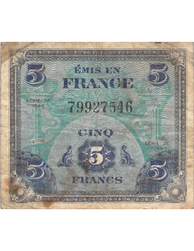 5 francs 1944