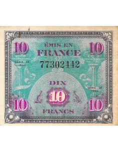 10 Francs 1944 2