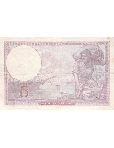 5 Francs 1939