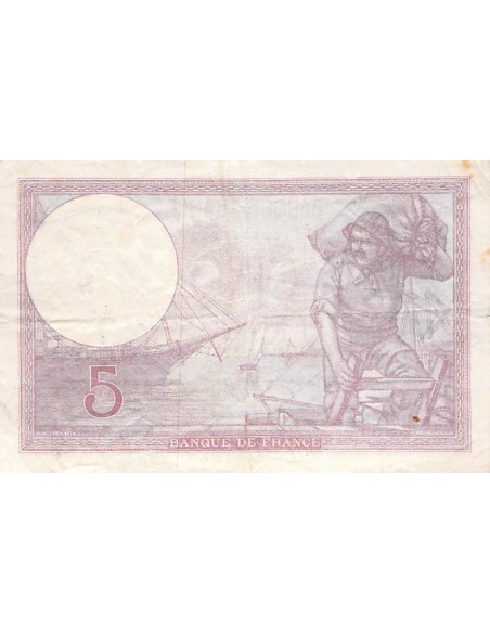 5 Francs 1939