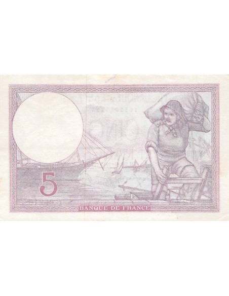 5 Francs 1940