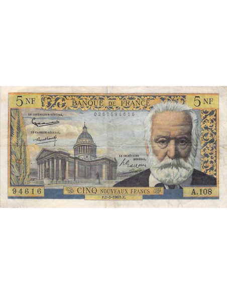 5 francs 1963