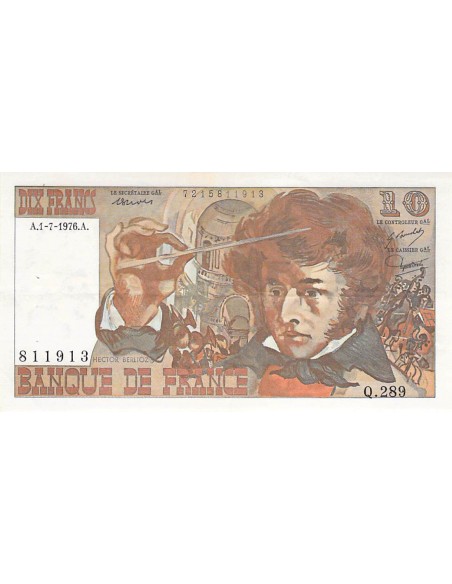 10 francs 1976
