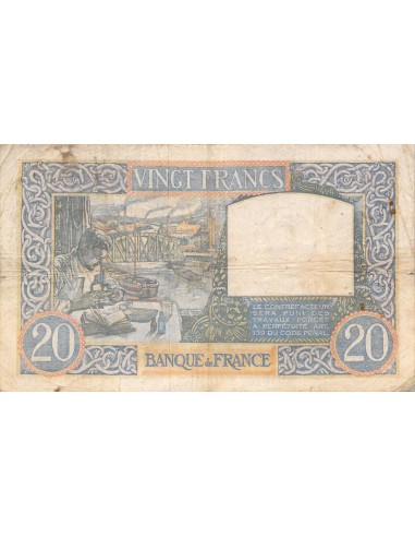 20 Francs 1940
