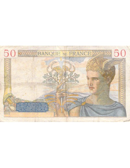 50 francs 1935