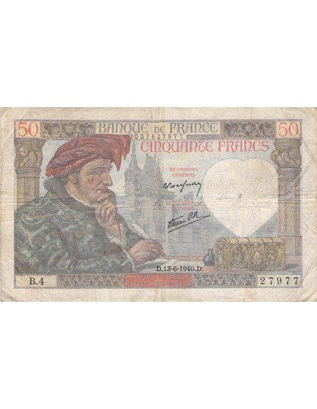 50 francs 1940