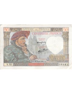 50 Francs 1941 2