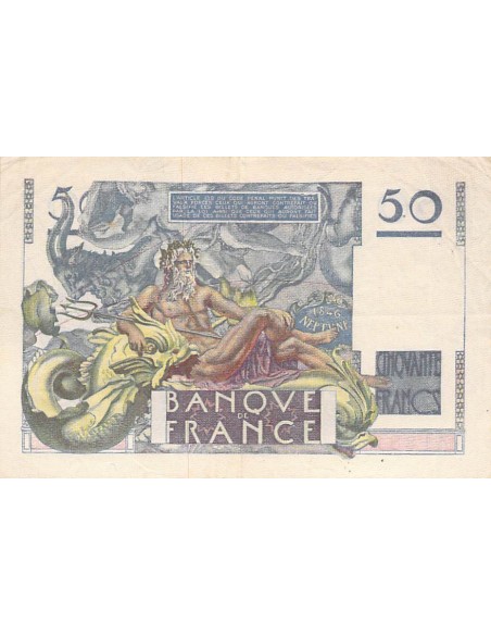 FRANCE, LE VERRIER - 50 FRANCS 31/05/1946