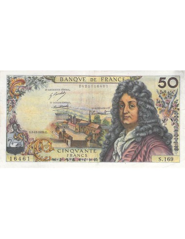 FRANCE, RACINE - 50 FRANCS 05/11/1970