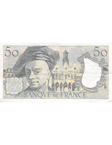 FRANCE, QUENTIN DE LA TOUR - 50 FRANCS 1992
