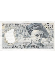 FRANCE, QUENTIN DE LA TOUR - 50 FRANCS 1992 2
