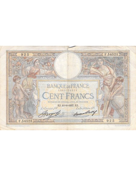 100 francs 1937