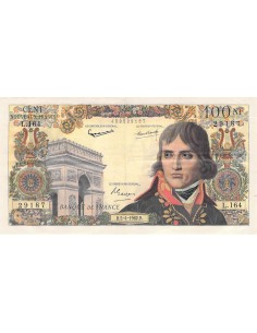 100 francs 1962