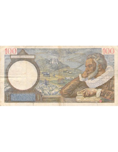 France, Sully - 100 Francs 03/04/1941 100 francs 1941