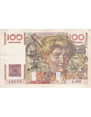 100 francs 1946