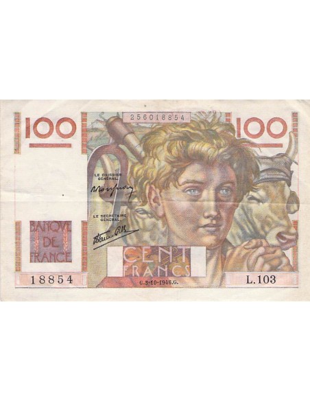 100 francs 1946