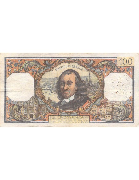 100 Francs 1972