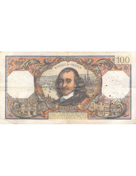 100 Francs 1972