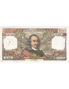 FRANCE, CORNEILLE - 100 FRANCS 02/01/1976