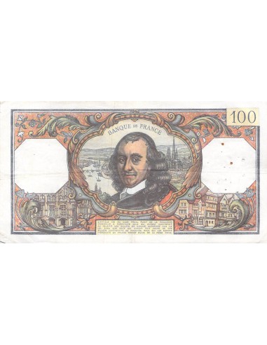 100 francs 1977