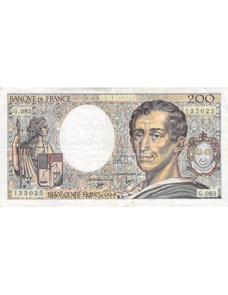 200 francs 1990