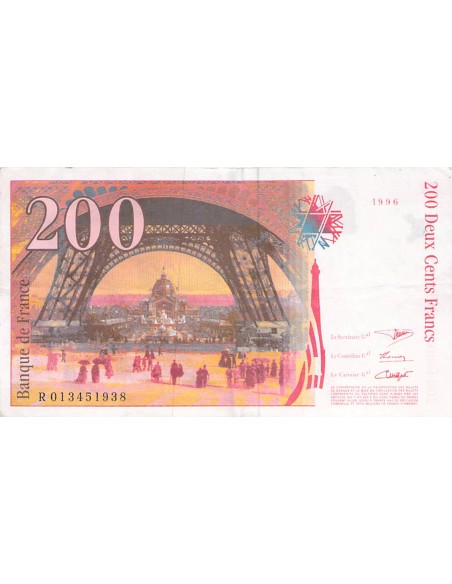 200 francs 1996