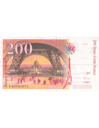 200 francs 1996
