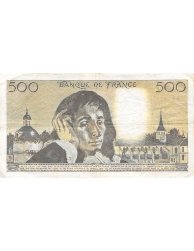 FRANCE - 500 FRANCS PASCAL 15/10/1978