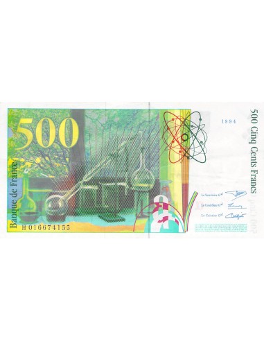 500 francs 1994