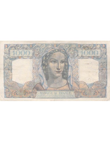 1000 francs 1945