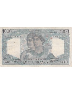 1000 francs 1945 2