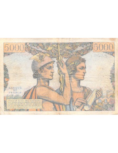 5000 francs 1953