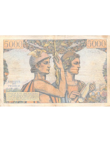 5000 francs 1953