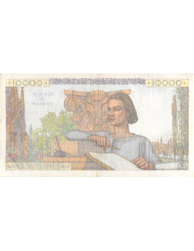 10000 francs 1954