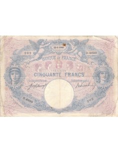 50 Francs 1916