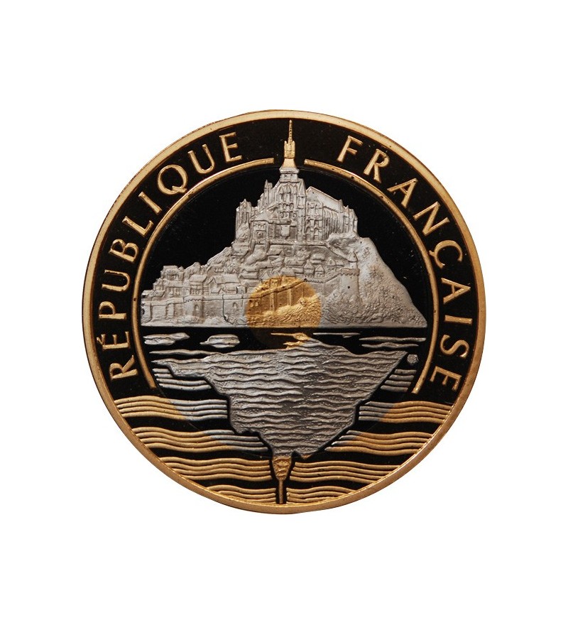 MONT SAINT MICHEL - 20 FRANCS OR 1992 "Frappe BE"