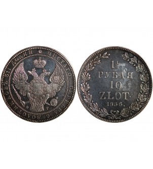 POLOGNE, NICOLAS II - 10 ZLOTYCH 1836 HT 2
