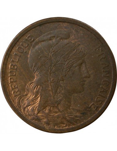 2 centimes Bronze 1914 A Paris