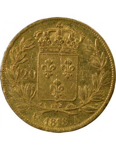 LOUIS XVIII - 20 FRANCS OR 1818 A PARIS